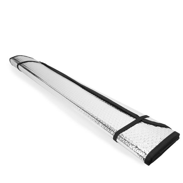 Protetor solar para carro com ambas as faces em alumínio bolha e rebordo