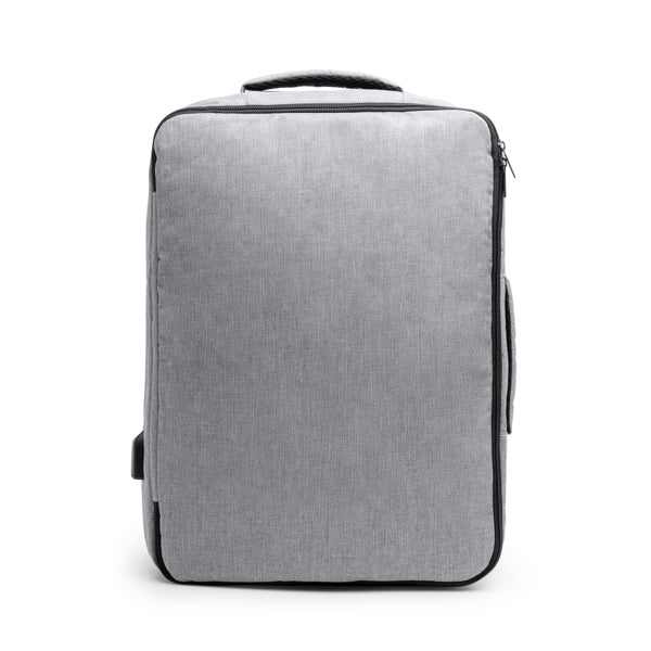 A mochila para documentos confeccionada em poliéster reciclado RPET 300D com design vigoroso é a escolha perfeita para quem busca equilíbrio entre estilo, funcionalidade e sustentabilidade