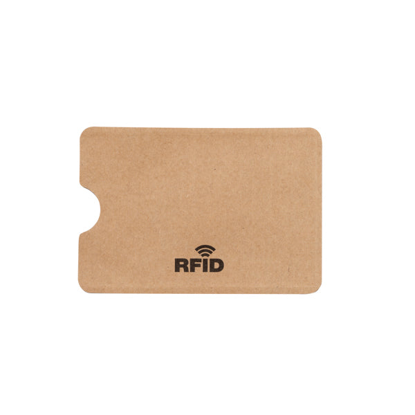 RFID card sleeve made of recycled paper