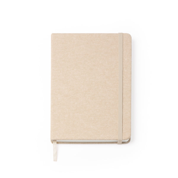 Bloco de notas A5 com capas de algodão