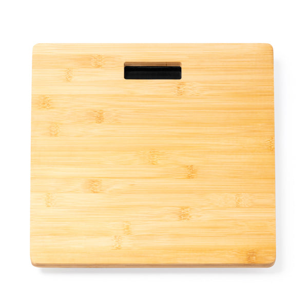 Balanças de bambu com base antiderrapante