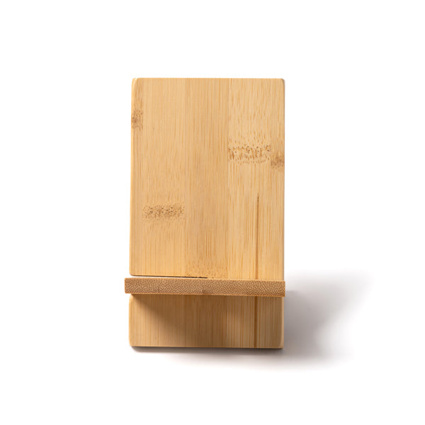 Suporte para celular em bambu
