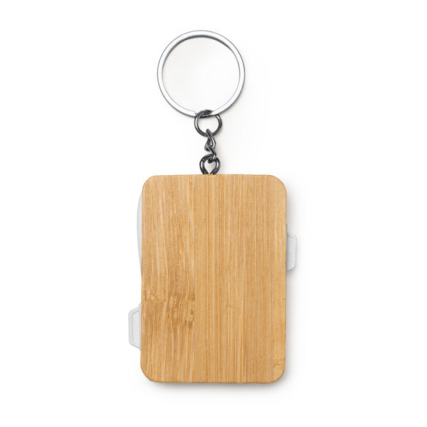 Porta-chaves com cabo de carregamento 3 em 1