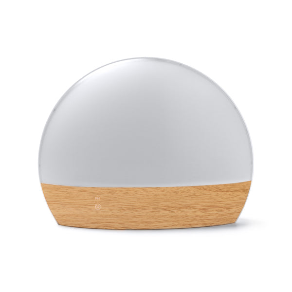 Lâmpada Despertador em ABS reciclado com modo de luz brilhante progressivo