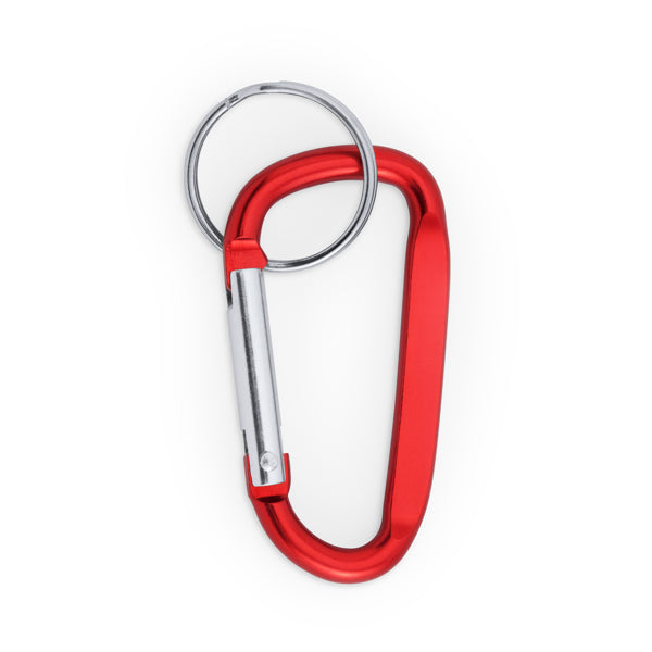 Aluminum carabiner keychain