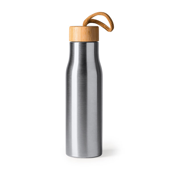 304 stainless steel bottle with bamboo lid