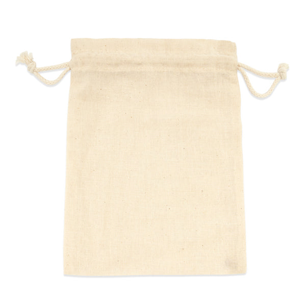 Saco com cordão em algodão 105 g/m2