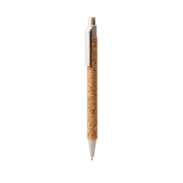 Eco-line ballpoint pen with cork body