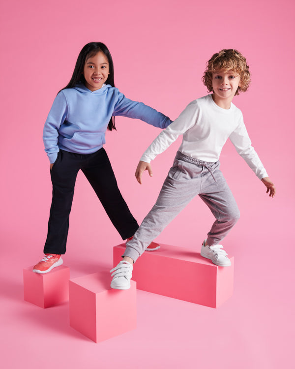 Calças Desportivas Compridas com Cintura Ajustável