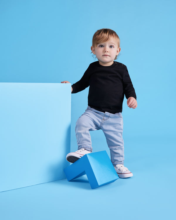 T-shirt de Manga Comprida para Bebé