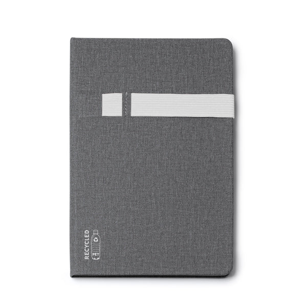 A5 notebook with RPET hard cover