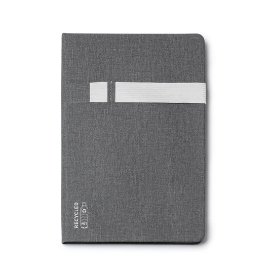 A5 notebook with RPET hard cover